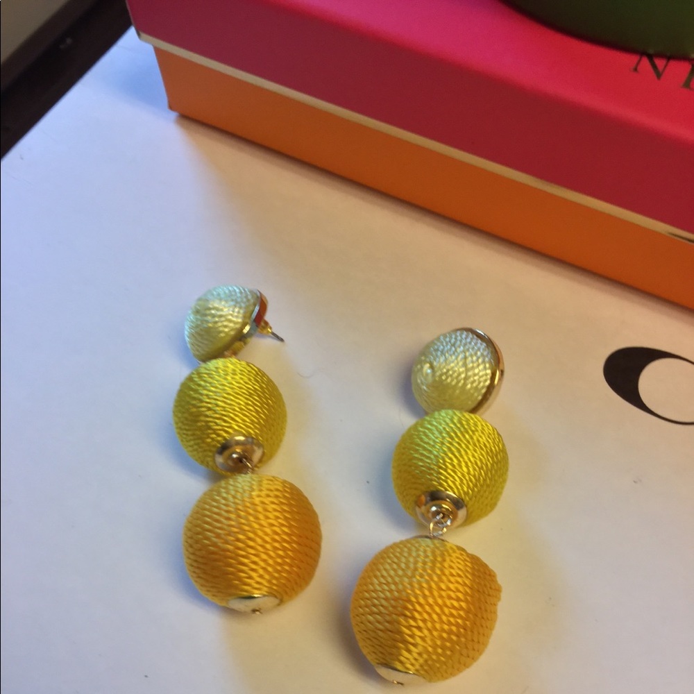 Cotton earrings Gold Plated